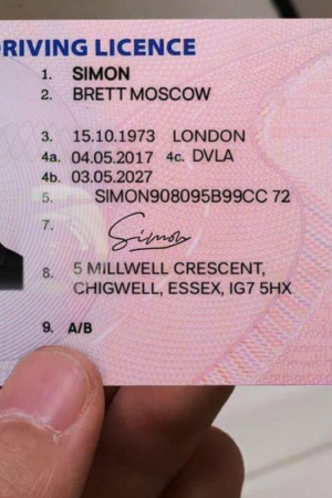 Uk Driving License
