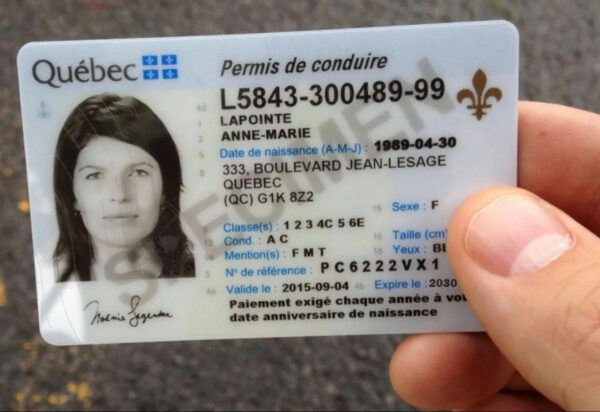 Buy Canada Driver’s License